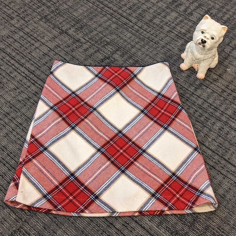 Abercrombie and Fitch plaid skirt size M